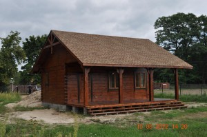 domy z bali całoroczne
